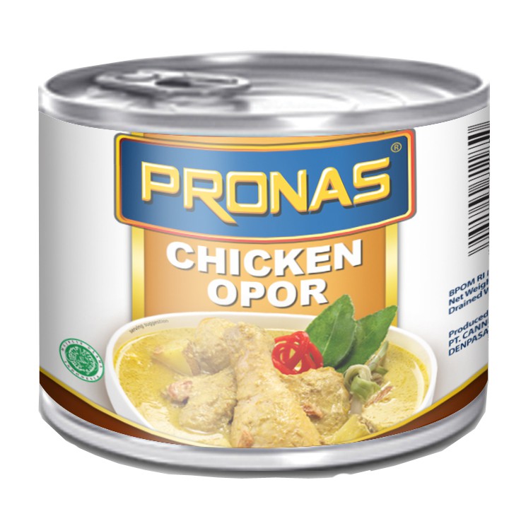 

QH Pronas Opor Ayam 200 g Dengan Kemasan EOE Bundling 2 Pcs