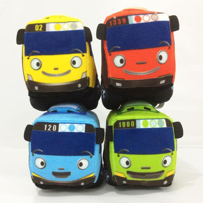 Boneka Mobil Bus Tayo Rogi Lani Gani 20 Cm - 1 Pc Kecil