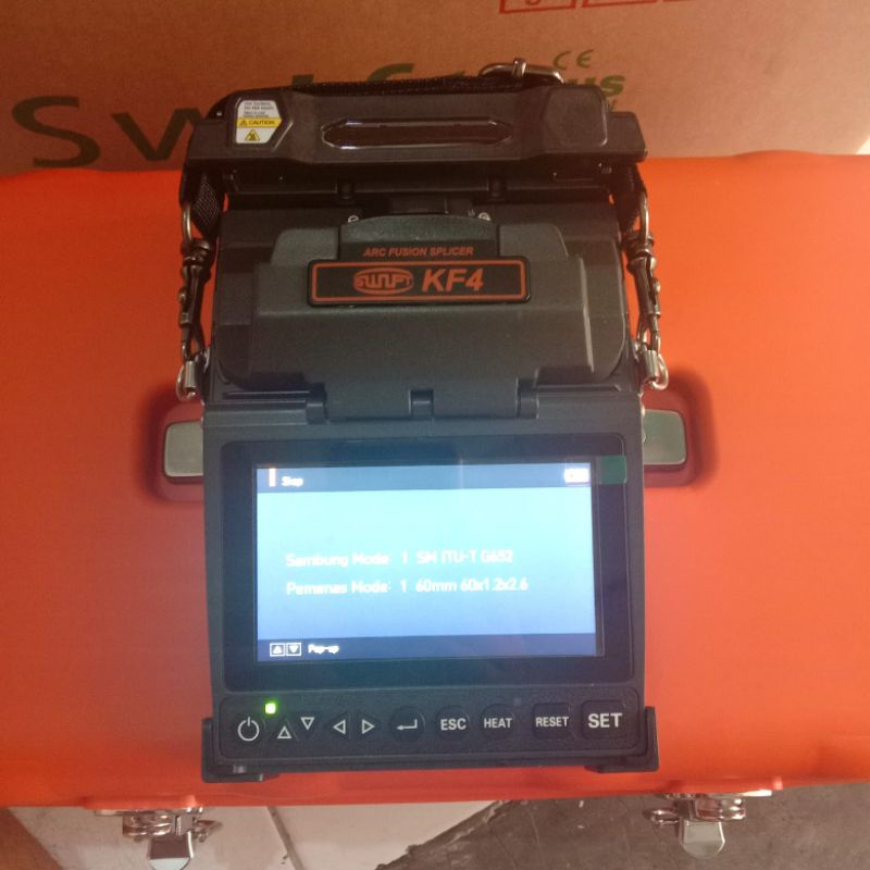 fusion splicer swift kf4/SPLICER SWIFT KF4/alat sambung fiber optik