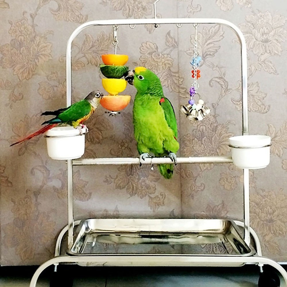 Kandang Hewan Peliharaan Bahan Stainless Steel Untuk Burung Kakak