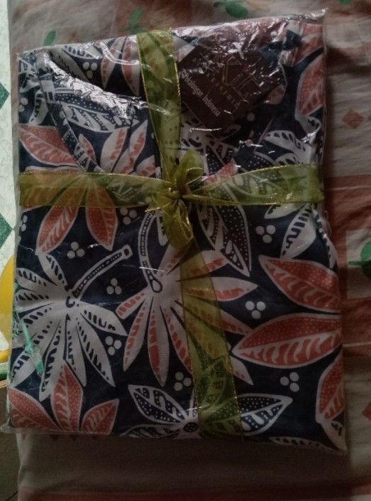 Batik Wanita Kombinasi Katun M L Xl Atasan Batik Wanita Tunik Batik