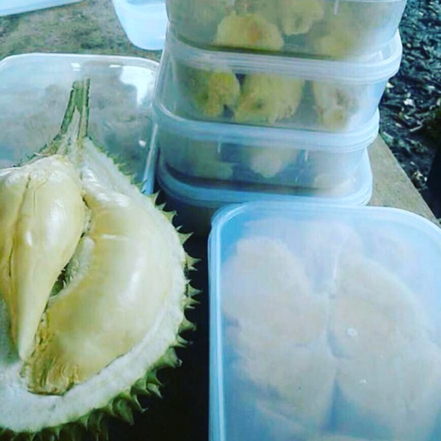 

Durian kupas