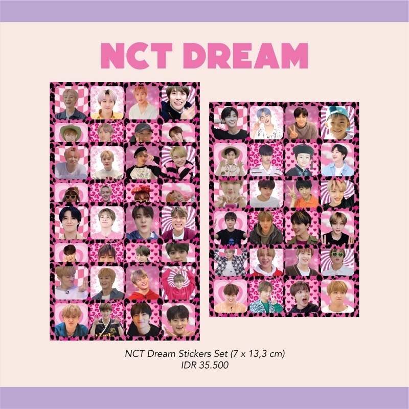 

[NAKASHAKI] - NCT Dream Pinky Core Sticker