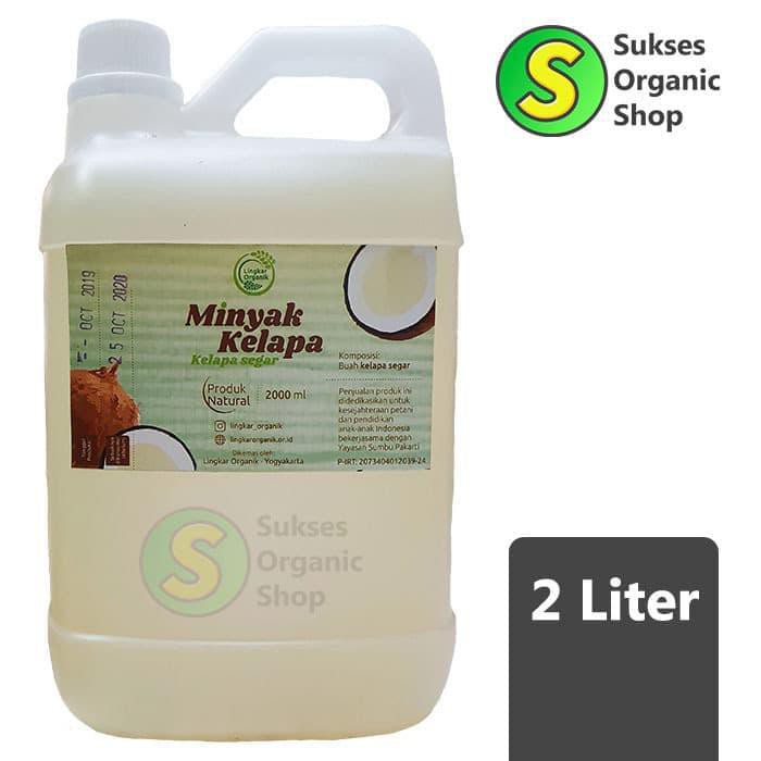 

Minyak Kelapa | Lingkar Organik | 2000ml BERKUALITAS