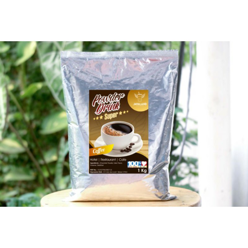 

Bubuk minuman rasa Coffee SUPER 1 kg / HALAL by Javaland