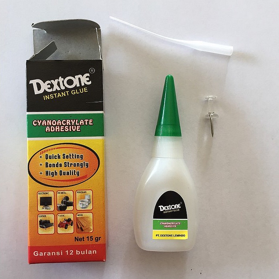 Lem Dextone Instan Glue Lem Cina Tetes 5 minutes besi plastik keramik bisa