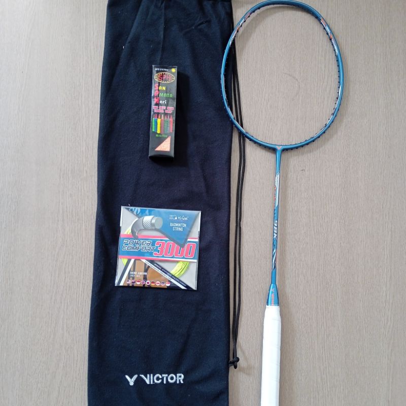 Victor Auraspeed 9 BK Raket Badminton 30lbs