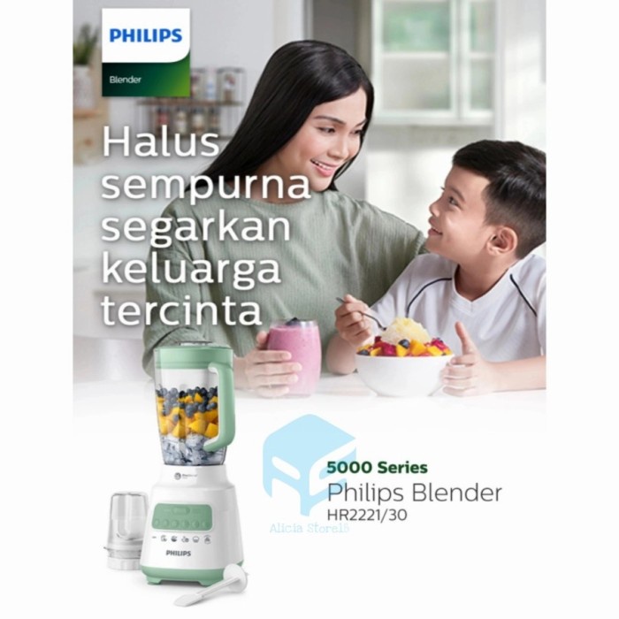 PHILIPS BLENDER HR 2221 - blender plastik 2 L