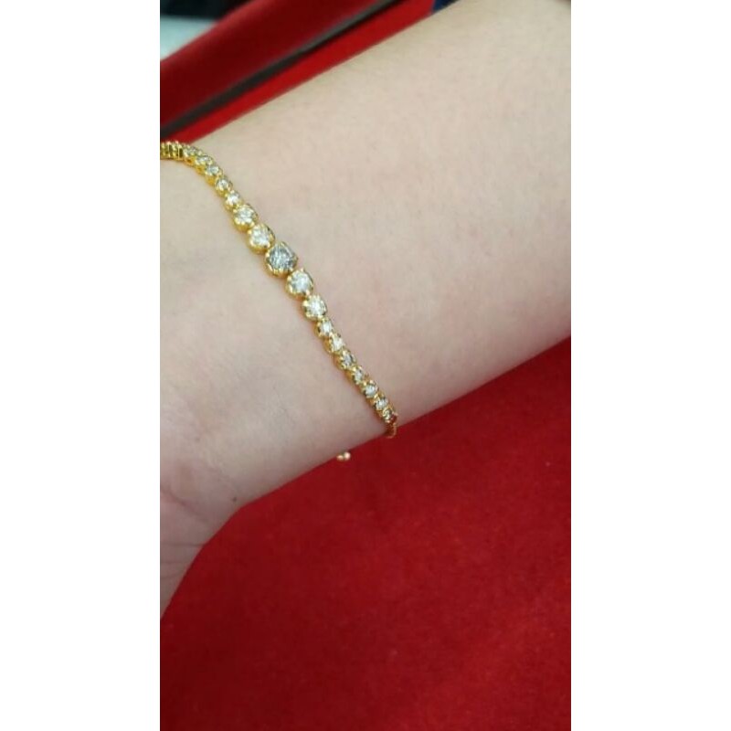 gelang berlian banjar asli