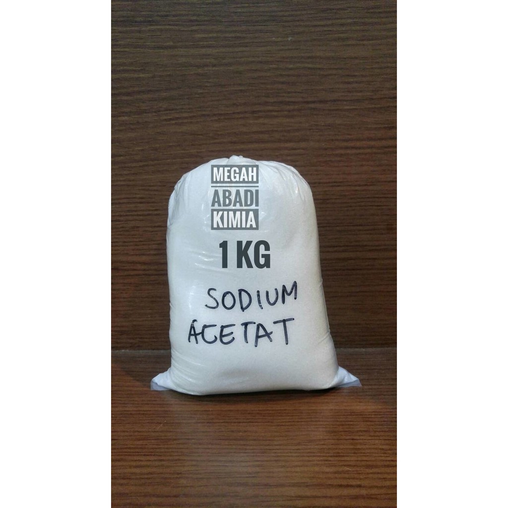 Sodium Acetate C2H3NaO2 Garam Natrium Teknis 1 Kg