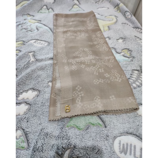 Monogram scramble Buttonscarves PL limited edition