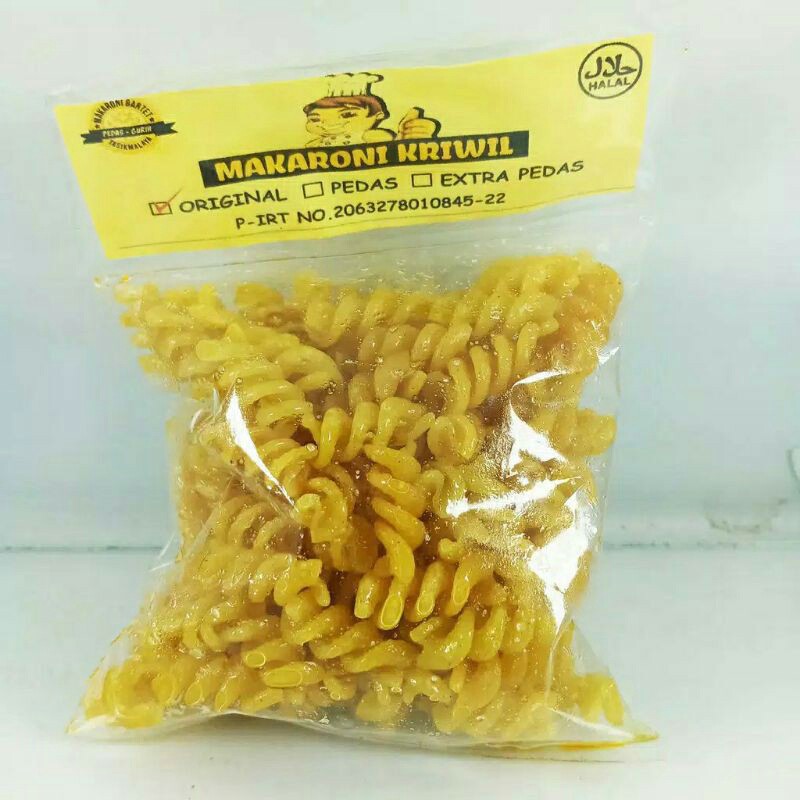 Makaroni Kriwil Cap Koki Asli Khas Tasikmalaya / Jajanan Tasikmalaya