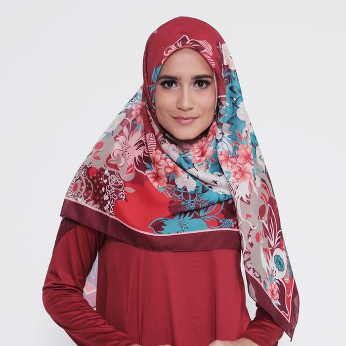 Hijab Kerudung Segi Empat SIENNA Scarf ZOYA Original