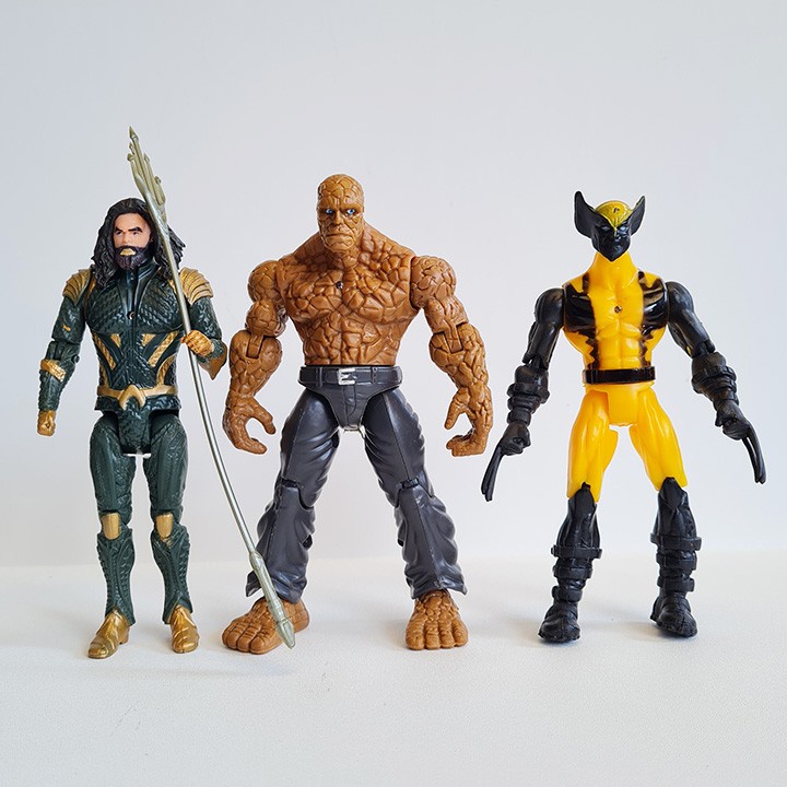 Set Figure Mainan Super Hero Marvel DC Hero 6 karakter