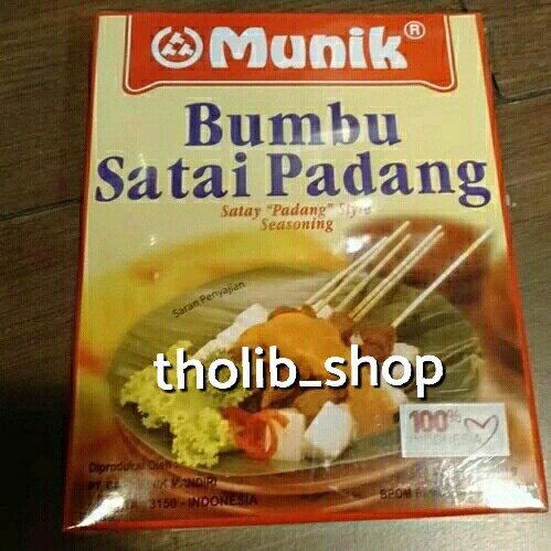 

Munik bumbu satai padang 160 gr