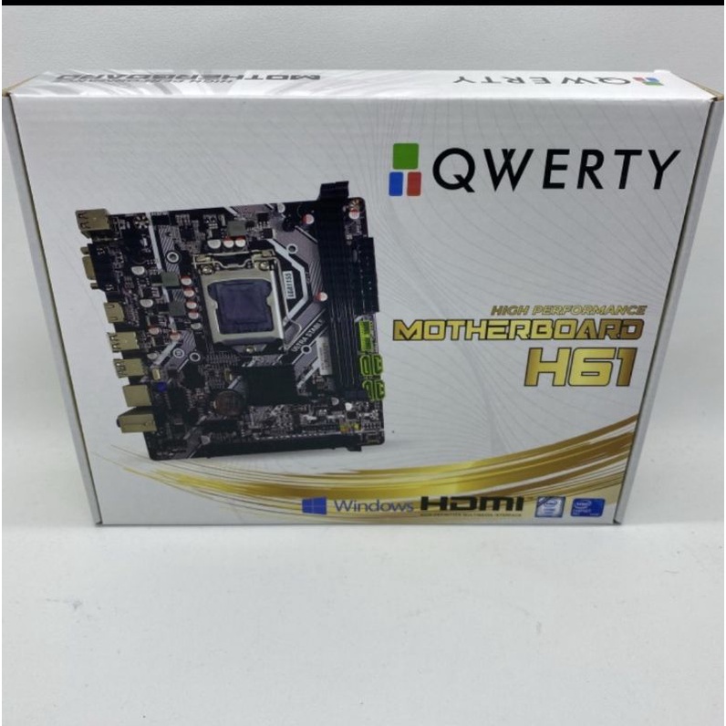 MOTHERBOARD QWERTY H61 LGA 1155