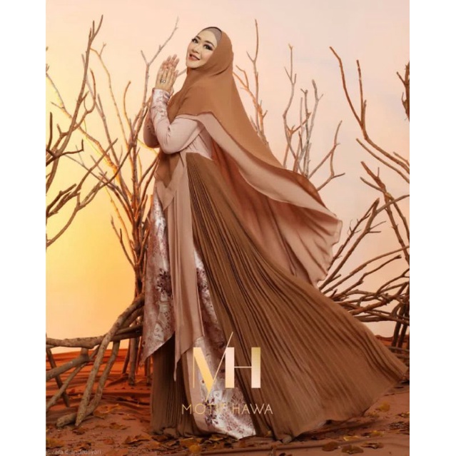 Gamis Syari Motif Hawa Sahara Raya Series