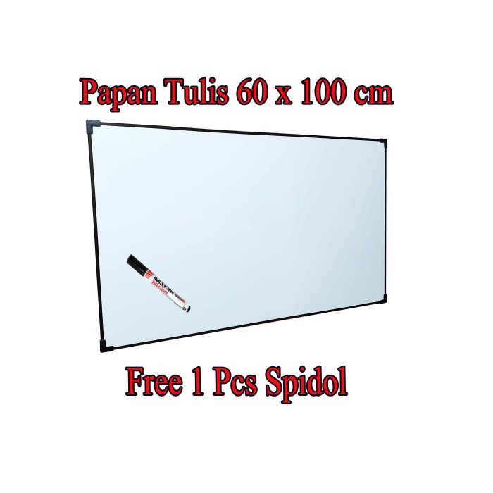 

Papan Tulis 60 x 100 cm Whiteboard promo