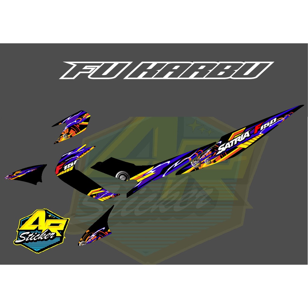 Striping satria fu Barong / Striping satria Barong /Striping Satria Fu lama / Striping Satria Fu Sti