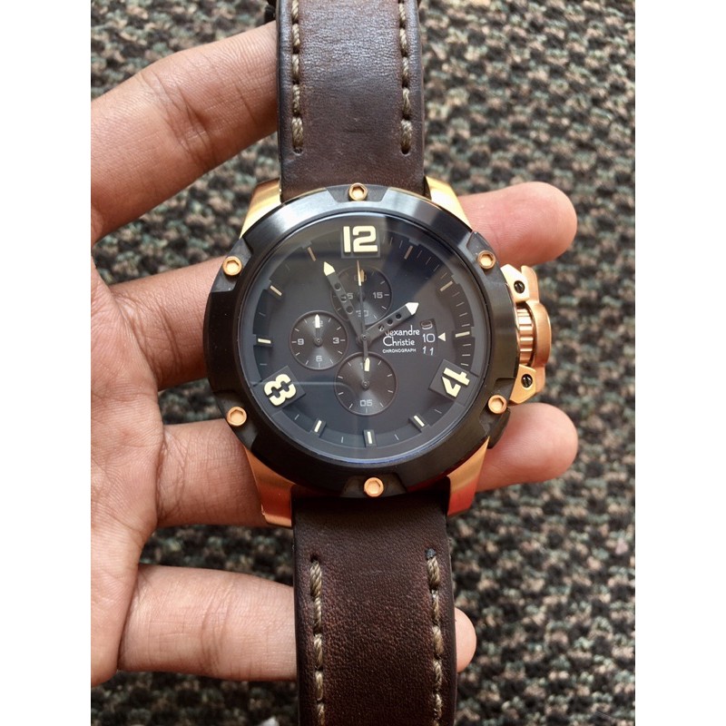 Bekas / Second / Preloved Jam Tangan ORIGINAL Alexandre Christie AC 6295 MC