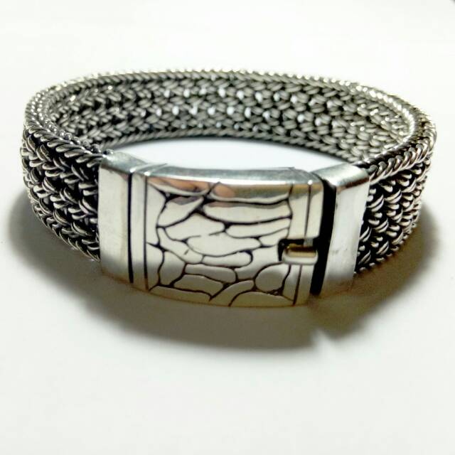 Gelang tangan pria/ gelang silver handmade 925