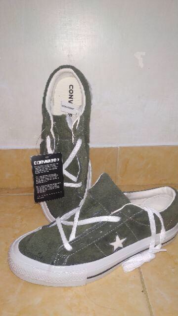 (bisa Grab) Converse One Star Dark Grey White / Sepatu Converse One Star Premium