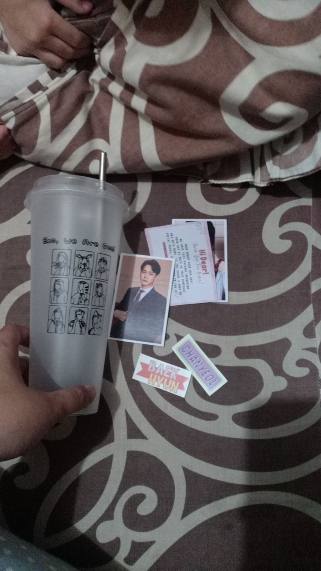 Reusable Cup Exo Nct127 Bts Edition