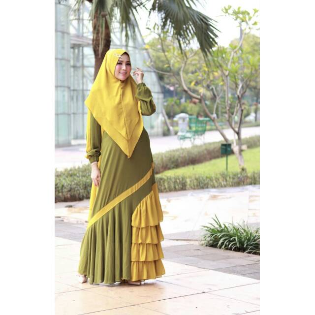 GAMIS SET/DRESS AZZAHRA SYARI ORI GLZ