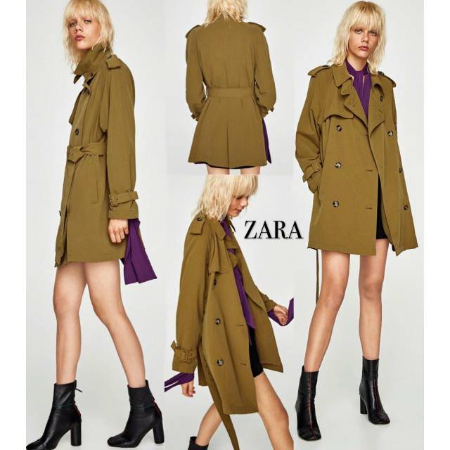 ZARA COAT LIGHTWEIGHT  ORIGINAL best seller   TRENCH COAT