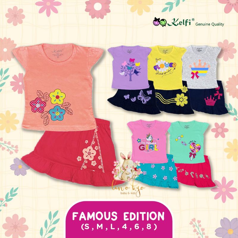 Setelan anak ROK FAMOUS KELFI