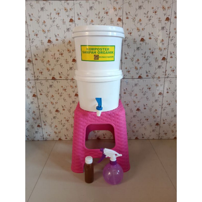 Komposter Mini cocok untuk pemula -  Tong Sampah Organik