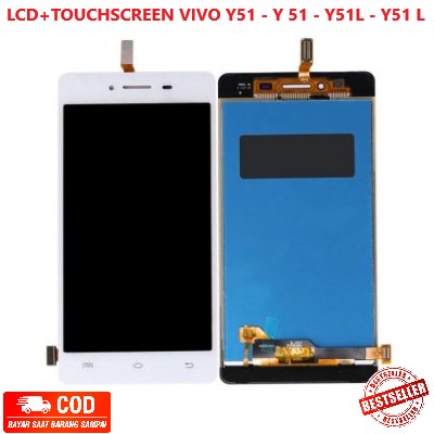 LCD VIVO Y51 - Y 51 - Y51L - Y51 L FULLSET + TOUCHSCREEN | KONTRAS MAIN | WELSUS