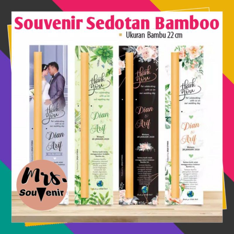 [BISA COD] souvenir Pernikahan Murah Unik Hampers Wedding Nikah Lucu Suvenir Request Nama/Souvenir