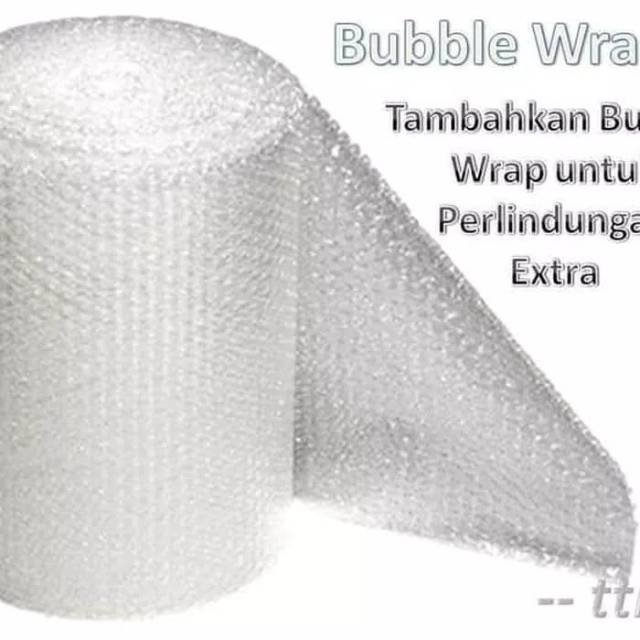 

PACKING TAMBAHAN BUBBLE WARP BBLW1 / PACKING PLASTIK EXTRA AMAN SR