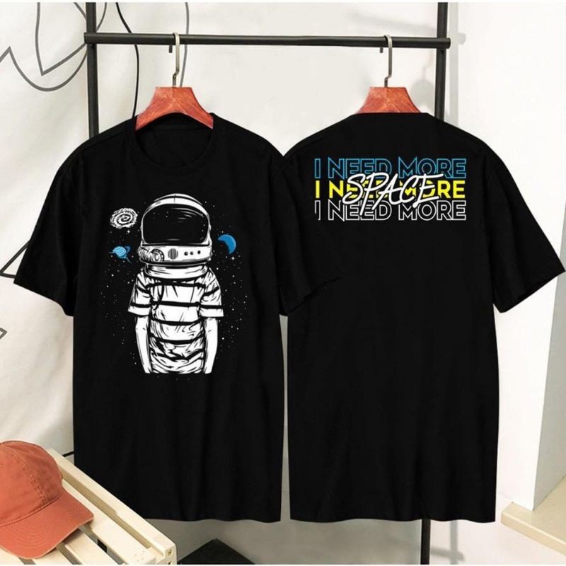 Fourfashion Kaos Distro ELhanan HELM ASTRONOT DB Black EL008