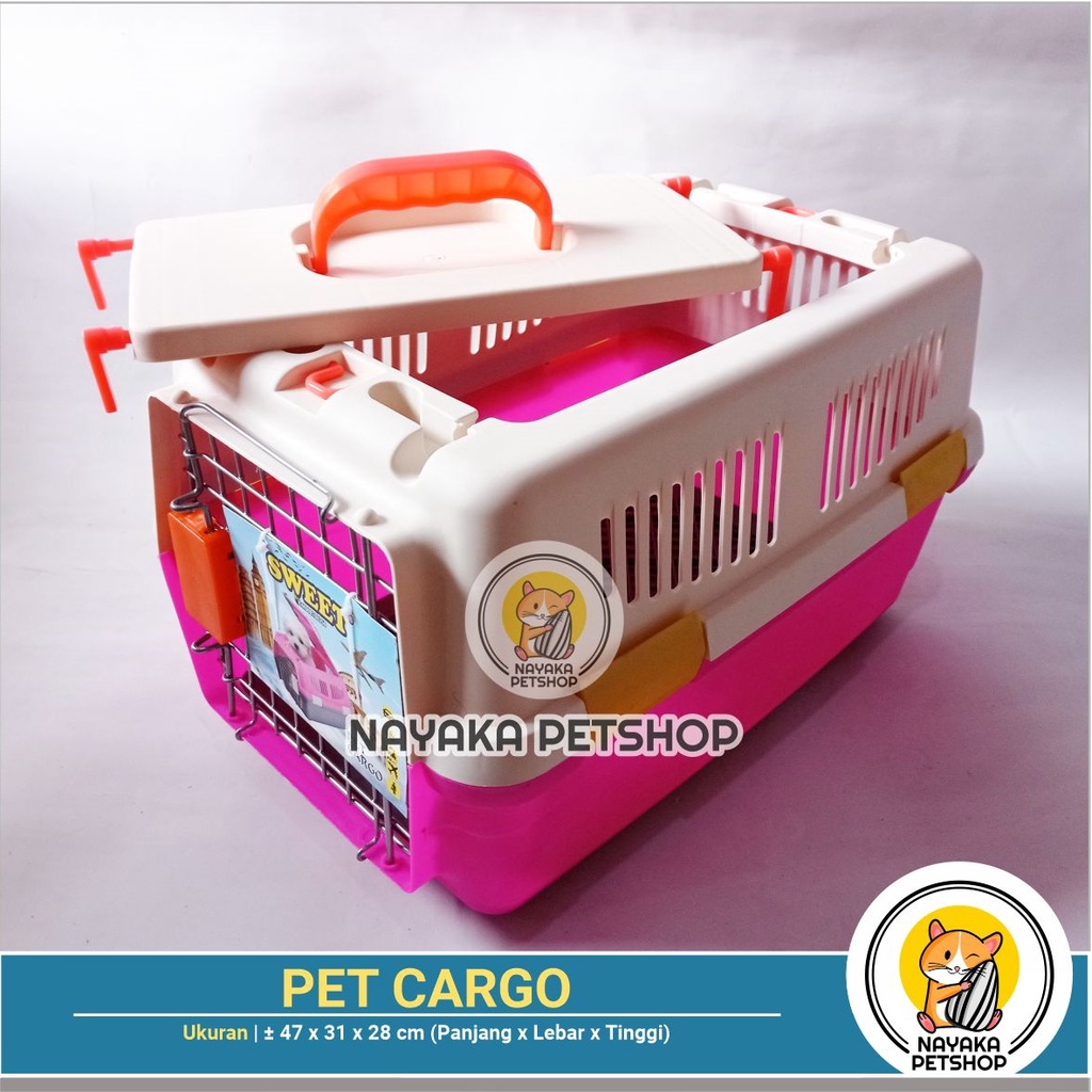 Pet Cargo Kucing Murah Pet Carrier Besar Travel Musang