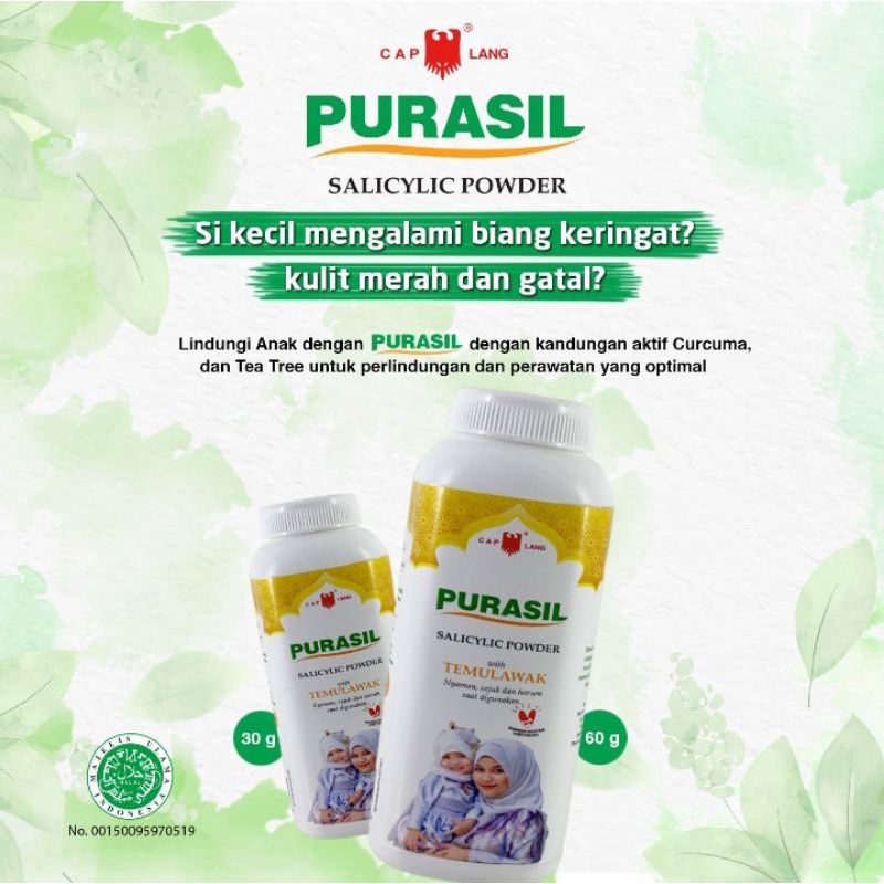 Bedak Purasil salicylic powder / PURASIL