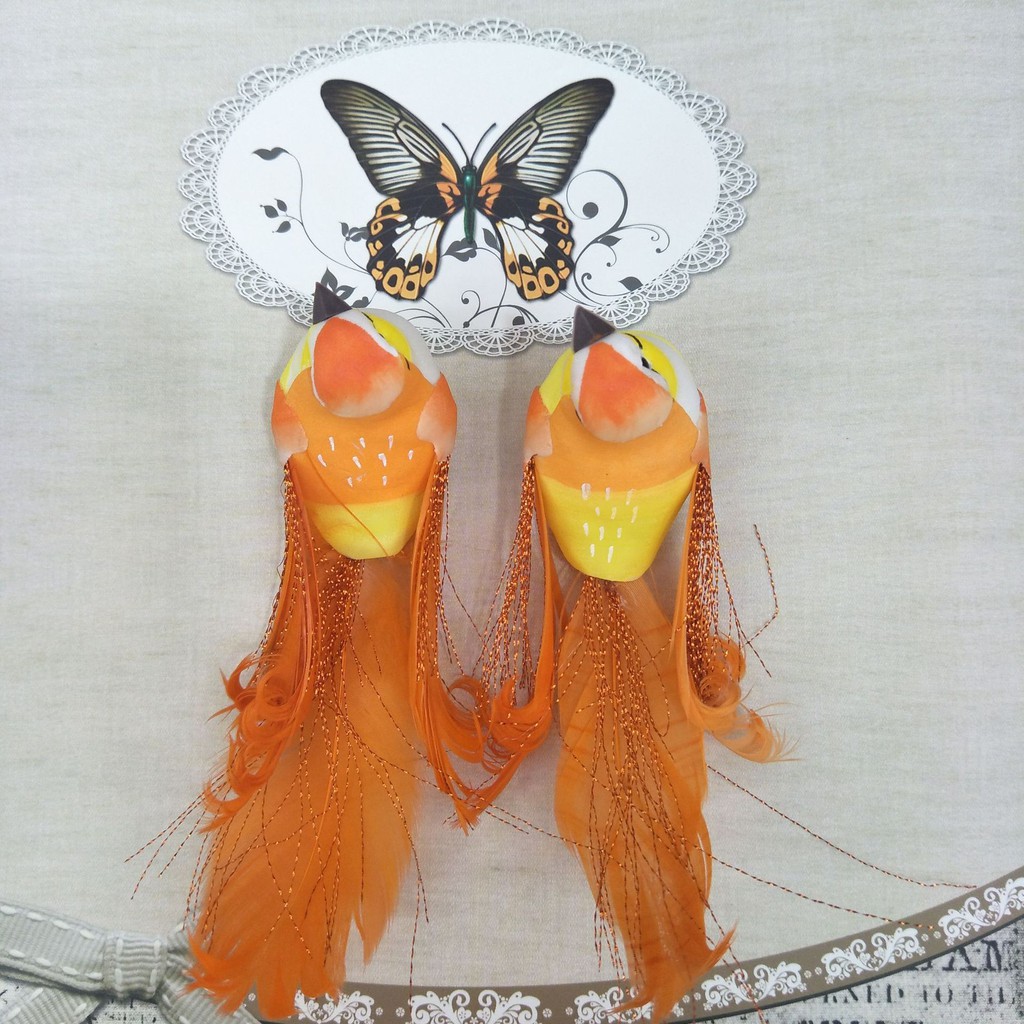 Ornamen Burung Imitasi untuk Dekorasi Rumah dan Taman