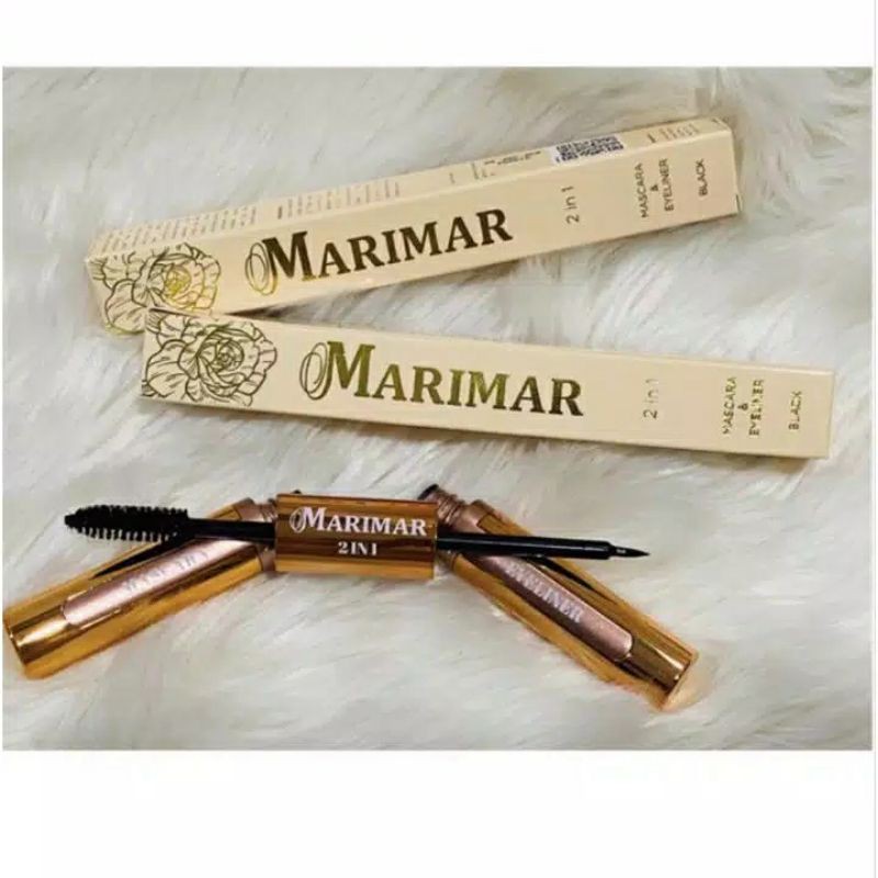 ☃Cutezz_Ching1☃Marimar 2In1 Mascara &amp; Eyeliner Black