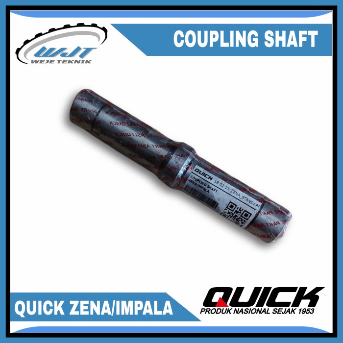 AS KOPLING TRAKTOR ZENA/IMPALA COUPLING SHAFT ZENA/IMPALA