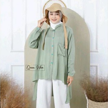 TUNIK WANITA RAYON CRINKLE PREMIUM MAY