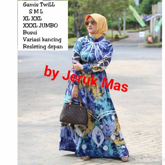 GAMIS TWILL JERUK MAS