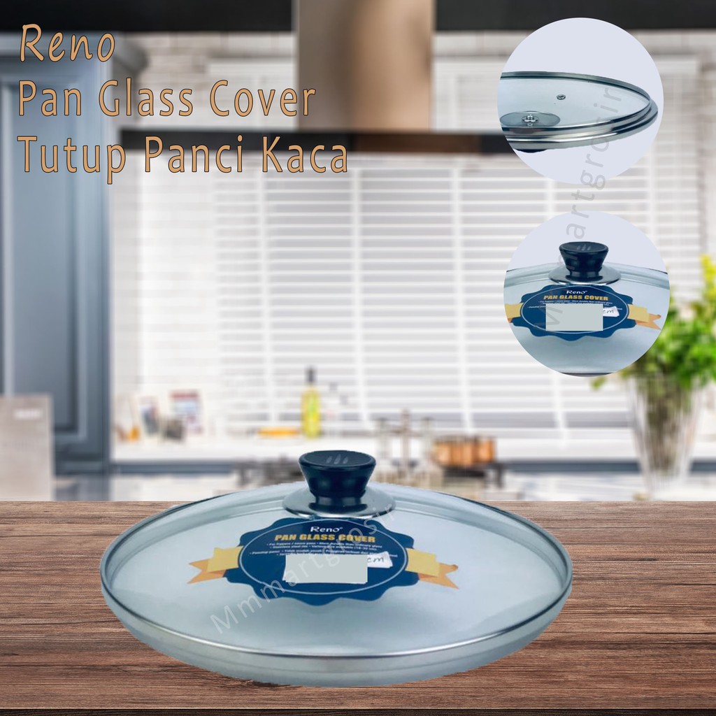 Reno / Pan Glass Cover / Tutup Panci Kaca / 24cm