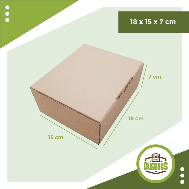 

Kardus Uk. 18 x 15 x 7 cm....Die Cut