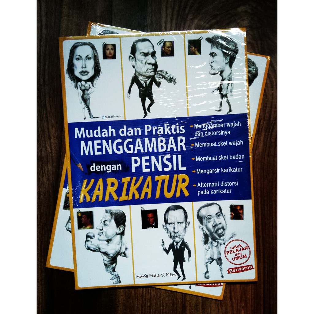 

Mudah dan Praktis Menggambar dengan Pensil Karikatur