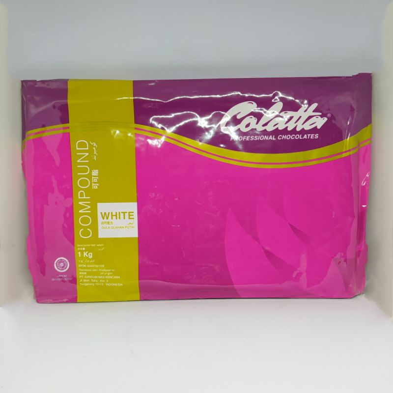 

Colatta White 1kg/ Coklat Putih Colatta 1kg/ Coklat Batang/ Coklat Compound