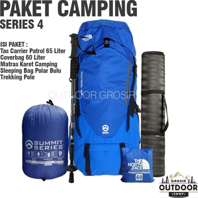 PAKET HEMAT - Paket Alat Camping &amp; Naik Gunung / Hiking - Series 4