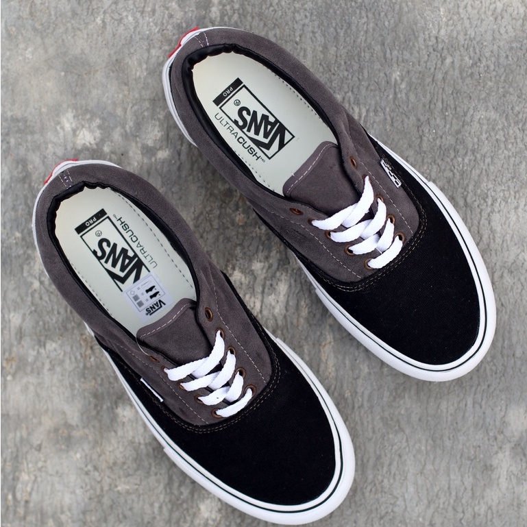 Authentic Era Grey Black Sepatu Kets