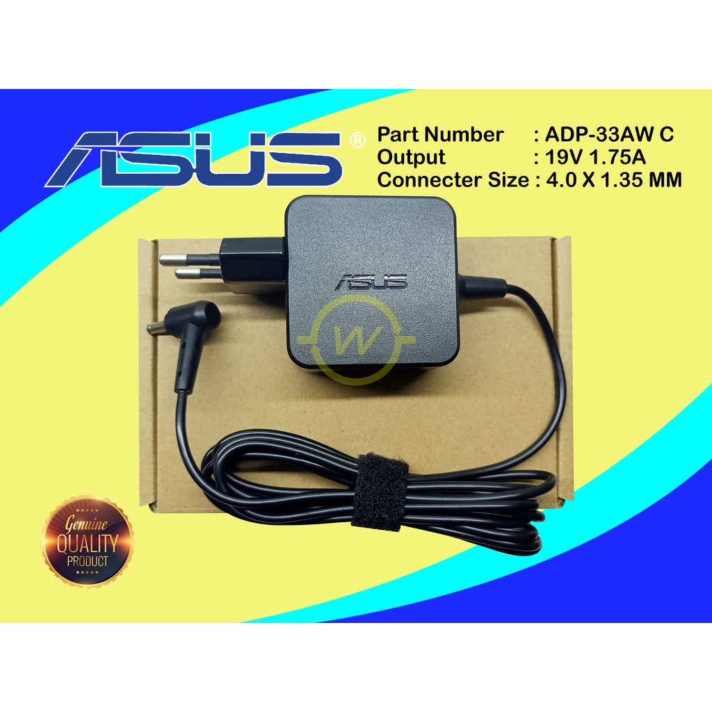 ORIGINAL Charger Adaptor Laptop Asus A407 A407M Series Hitam