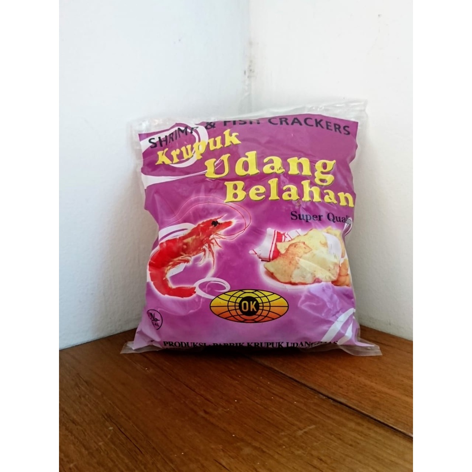 

kerupuk Udang dan Ikan belahan merk RKM super quality